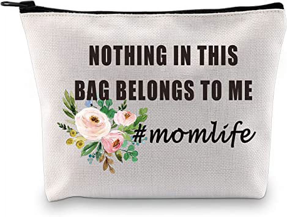 Zuo Bao New Mom Gift Nothing In This Bag Belongs To Me Family Bag Mom Life Gift Mothers Day Gift (Family Bag White Bag) - image 2 of 7