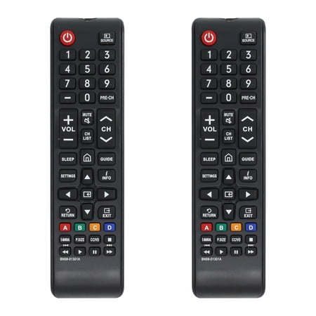 2-Pack BN59-01301A Remote Control Replacement - Compatible with Samsung UN55NU7300 TV