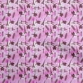 thumbnail image 1 of oneOone Polyester Spandex Magenta Fabric Travel Craft Projects Decor Fabric Printed By The Yard 56 Inch Wide, 1 of 5