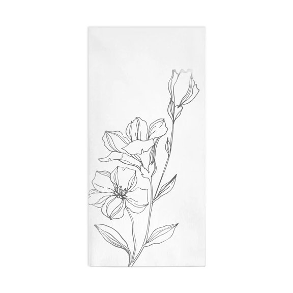 Smarty White with Silver Antique Floral Paper Dinner Napkins 600ct