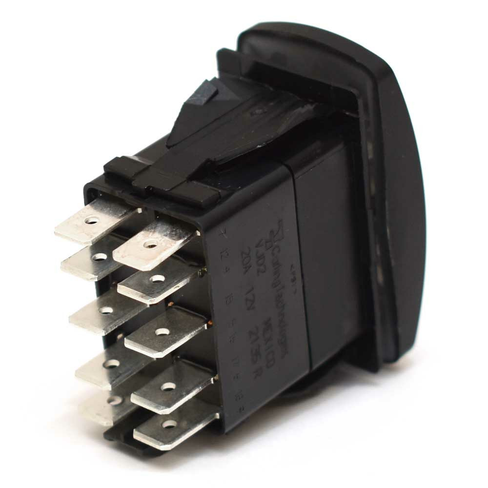 Carling On/Off/On Contura V Boat Rocker Switch | Nav/Anch LTS 10 Spade