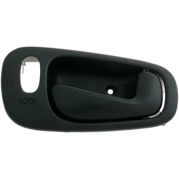 Dorman 83927 Front Passenger Side Interior Door Handle for Specific Toyota Models, Black; Textured