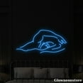 thumbnail image 2 of Glowneon Swimming Man Neon Sign, Swimming Led Sign, Swimmer Room Decor, Swimming Lover Gift, 2 of 5