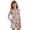 Vintage Botanical Pink, variant on ZIATUBLES Blue White Floral Print Girls Summer Romper Ruffle Cap Sleeves One-Piece Short Jumpsuit Soft Comfort Kids Casual Playsuit with Pockets for 5-6 Y