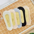 thumbnail image 5 of Boat Socks Women's Invisible Socks Socks Shallow Summer Ice Women's Boat Socks Silicone Non-Slip, 5 of 6