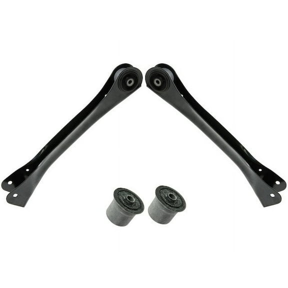 Front Upper Control Arm and Bushing Kit 4 Piece - Compatible with 1986 - 1992 Jeep Comanche 1987 1988 1989 1990 1991