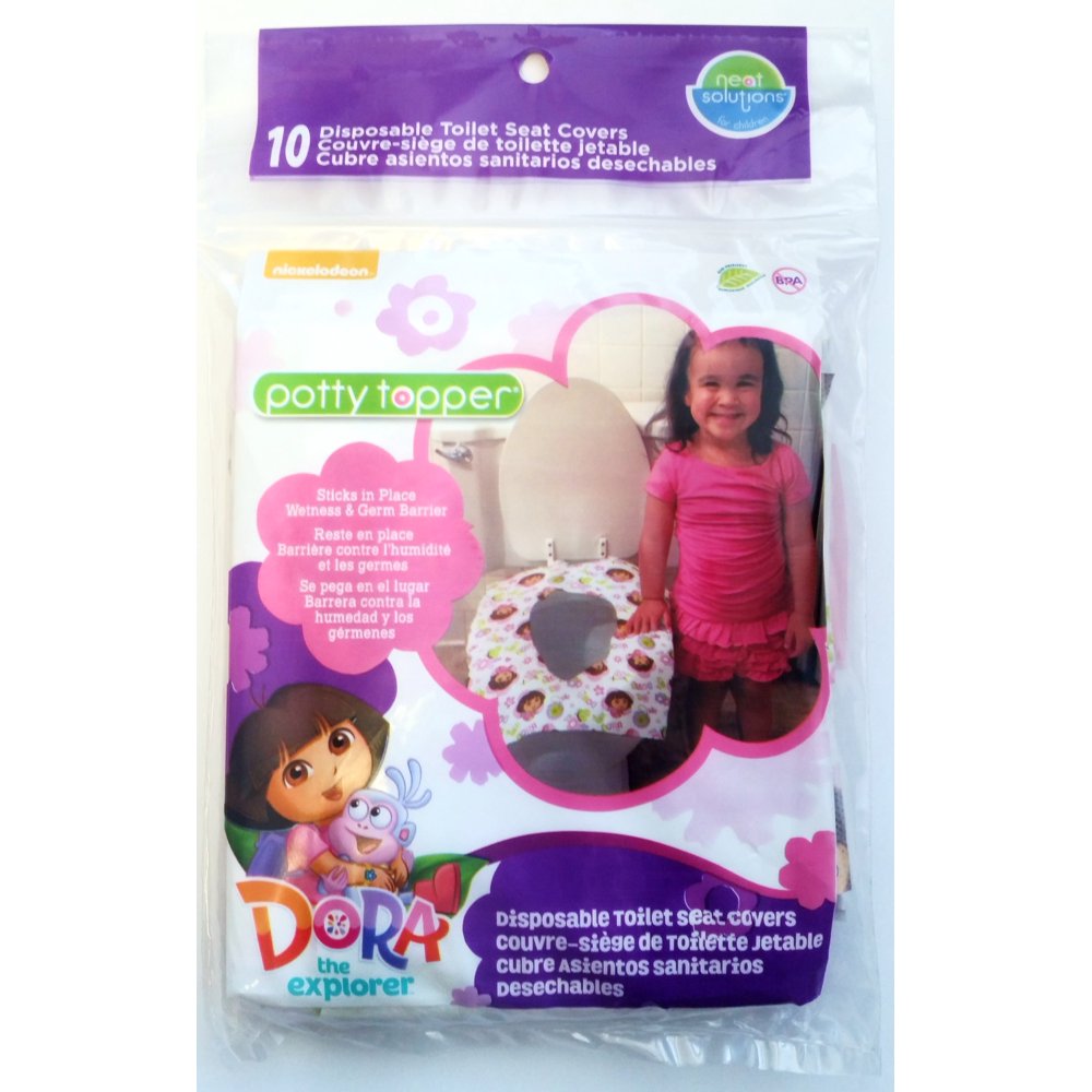 Neat Solutions Eco Potty Topper, Dora the Explorer, 10 Ct