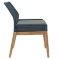 thumbnail image 3 of Modway Wood Outdoor Patio Dining Chair - Blue Graphite, 3 of 7