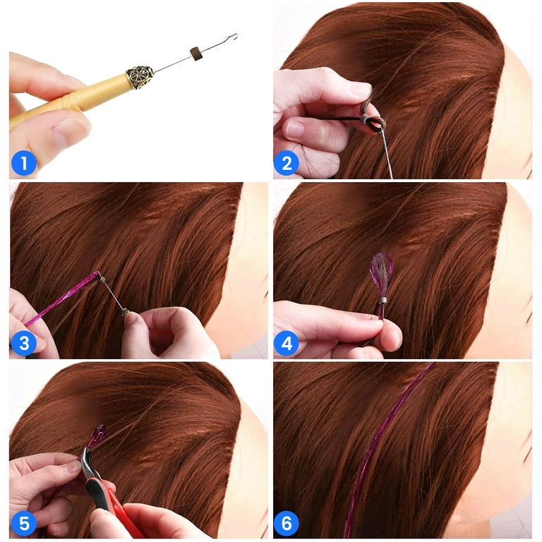Hair Tinsel - Shiny, Glittery Hair Extensions