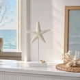 thumbnail image 7 of Starfish Tabletop Ornament Nautical Beach Style Decor With Base Style C for Table Shelf Cabinet and Coastal Room Decor, 7 of 7