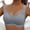 Gray, variant on Woman Sexy Top Bra No Rims Underwears Base Vest Style Sports Base Underwears