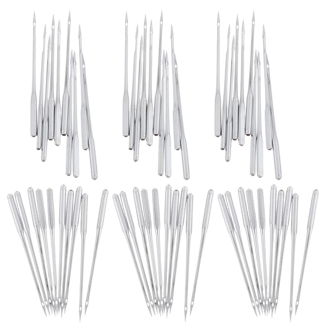 CATIEBYE 100Pcs Vintage Style Sewing Machine Needles Steel Durable Precision Stitching for Home Sewing Projects