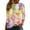 Multicolor, variant on Easter Shirts for Women Fashion Cute Bunny Graphic Tops Casual Loose 3/4 Sleeve Crew Neck Funny Easter Print Blouses