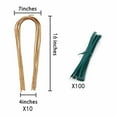 thumbnail image 4 of U-Hoops Bamboo Climber Trellis for Vine Branches Support Household Plant Planting Tool, 4 of 4
