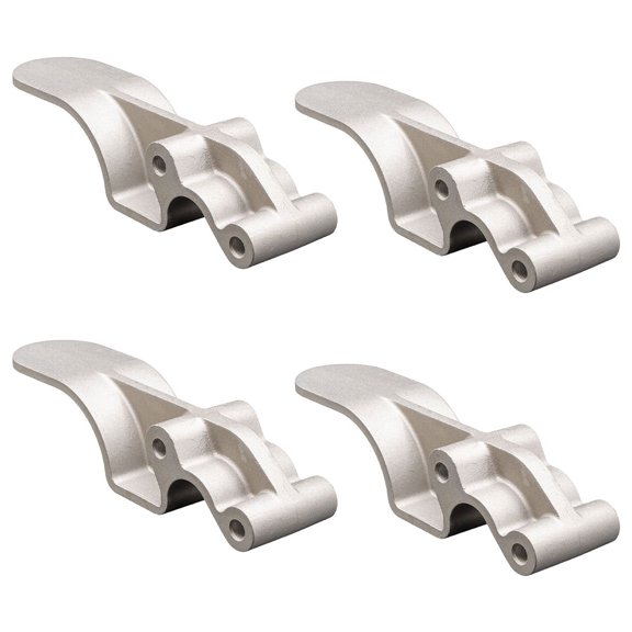 4 Pack Quick Release 3" Aluminum Upright Tarp Stop - Ideal for Replacing Rusted or Broken Stops on Roll Tarp Systems
