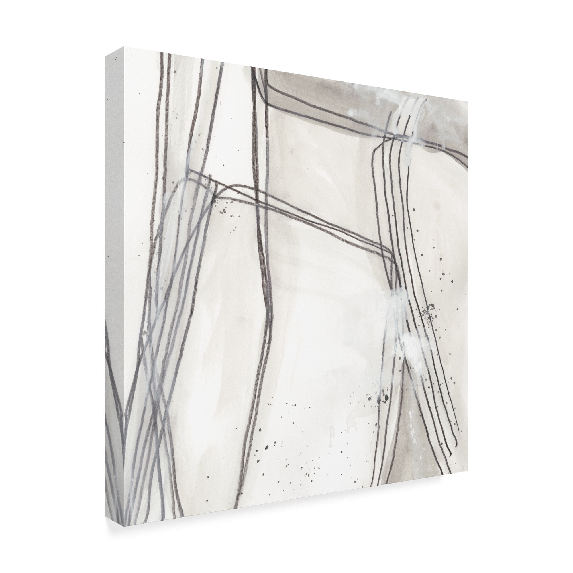 Trademark Fine Art 'Abstract Logic II' Canvas Art by June Erica Vess