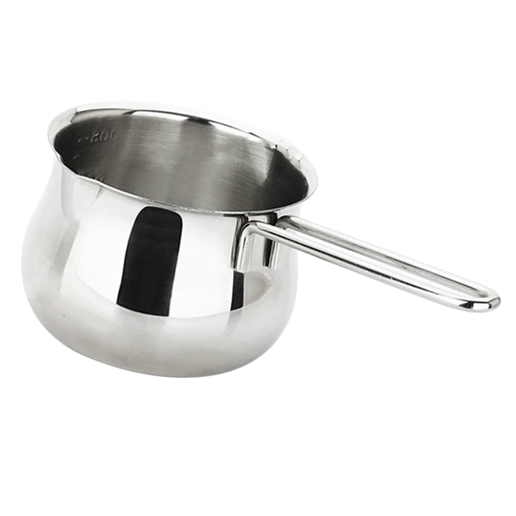 1XCoffee Melting Pot Milk Warming Pot Boiling Saucepan Stainless