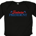 thumbnail image 4 of Inktastic Future President Boys or Girls Long Sleeve Baby Bodysuit, 4 of 5