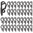 thumbnail image 1 of 480 Pack Christmas Light Clips Outdoor -Weatherproof Christmas Light Hangers Gutter Hooks for Christmas Holiday Black, 1 of 5
