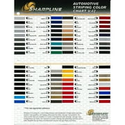 Sharpline Prostripe MultiStripe Pinstriping Tape: 5/16 in. x 50 yds. (Chrome) double-stripe