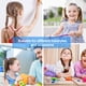 thumbnail image 5 of 50PCS Girls Colorful Nylon Elástico Hair Loop Set Hair Ties Band Diadema para niños Ponytail Hold MABOTO Lazo del pelo, 5 of 6