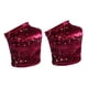 thumbnail image 3 of Protectores de zapatos de pole dance, fundas exóticas para zapatos en pisos lisos para bailarinas. Rojo S, 3 of 7