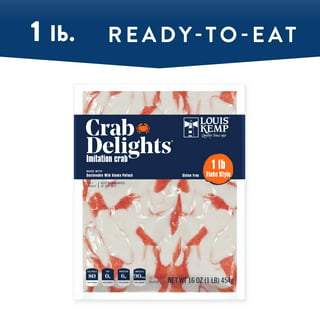 Louis Kemp Crab Delights Imitation King Crabmeat, Flake Style, Shop