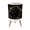 Color 2, variant on Small Trash Can with Lid Bear Wildlife Cabin Patchwork Lake Mountains Rustic Lodge Style 1.8 Gallon Dog Proof Trash Can Round Garbage Can Waste Bin Wastebasket for Bathroom Bedroom Living Room