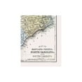 thumbnail image 2 of Historic State Map - United States South Eastern - Mitchell 1877 - Vintage Wall Art, 2 of 4