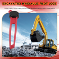 thumbnail image 4 of Excavator Hydraulic Pilot Lock, 71Q6-21470, 71Q6-21450, 21Q6-20930, Safety Rod for R140-9/R180-9 Safety Limit Switch, 4 of 7