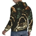 thumbnail image 6 of Daiia Skeleton Hand Rose Butterfly for Men's Fashion Hoodies & Sweatshirts with Kangaroo Pocket Hooded Sweatshirt Breathable & Moisture Wicking-Large, 6 of 7