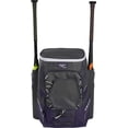 thumbnail image 1 of Mochila de Equipamiento Deportivo Rawlings IMPULSE Beisbol Morado, 1 of 6