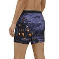 thumbnail image 6 of Mens Underwear, Mystery House Halloween Night Mens Underwear Boxer Briefs, Soft Breathable Underwear Long Leg For Men, 6 of 8