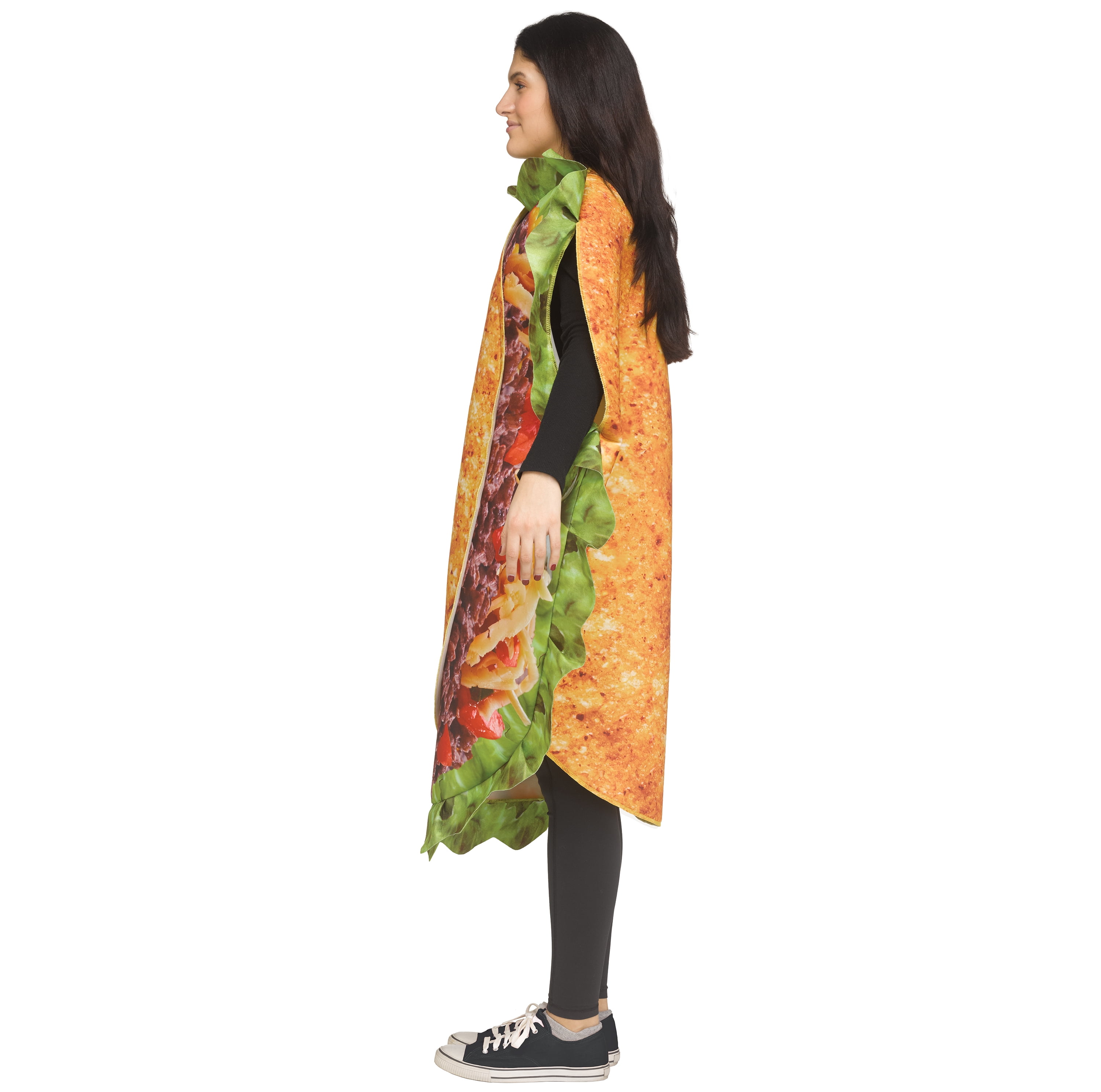 Taco and Hot Sauce, 2PC, Halloween Couple Costume for Adults, Adult Size S-XL (28-42), by Way to Celebrate