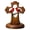 two birds, variant on Cardinal Memorial Gifts, Handcrafted Wooden Cross Ornament for Sympathy & Bereavement, Red Bird Religious Faith Decor, In Memory of Loved One Gifts for Home, Shelf & Office, Spiritual Comfort