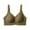 Coffee, variant on Lift Bra Seamless Shapewear Gel Bras For Large Bust Lift W Cup Design Underwire Support And