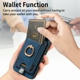 thumbnail image 4 of Dteck for Samsung Galaxy A23 5G Case, 2 in 1 PU Leather Mag Safe Phone Case with Detachable Card Wallet Ring Holder Kickstand for Samsung Galaxy A23 5G/4G,Blue, 4 of 9