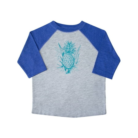 

Inktastic Unpicked Pineapple in Blue Gift Toddler Boy or Toddler Girl T-Shirt