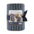 thumbnail image 4 of Mainstays Knit Oversized Couch Throw Blanket, Dark Navy, 50 x 72 in, 4 of 6