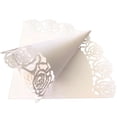 thumbnail image 1 of Coofit 25PCS Wedding Confetti Cone DIY Multipurpose Paper Cone Wedding Party Favor, 1 of 8