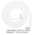 thumbnail image 2 of MasteelfCA DIY Handbag Pearl Chain DIY Handbag Strap Shoulder Bag Making Strap Replacement, 2 of 8