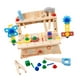 thumbnail image 4 of Juego de herramientas para niños, juego de rol educativo temprano, actividad , juguete de construcción, de simulación para niños, niñas, regalo, 4 of 9