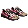 thumbnail image 6 of Yellow Labrador Dog American flag Shoes Sneakers Black Size 3.5, 6 of 7