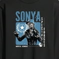 thumbnail image 3 of Mortal Kombat - Sonya Mortal Kombat - Adult Long Sleeve Tee, 3 of 5