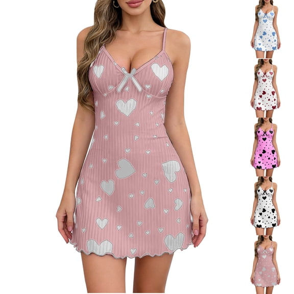 Nightgowns of Women Tank Sleep Shirts Sleeveless Nightshirt for Sleeping Sleepwear Dress