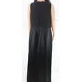 thumbnail image 2 of Lauren by Ralph Lauren Womens Dress Satin Ball Gown   Black 14, 2 of 4