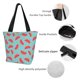 thumbnail image 4 of Fotbe Watermelon Bolsa de Playa con Estampado, Bolsa de Hombro, Bolsa de Mano Espaciosa, Bolsa de Viaje Ligera, Bolsa de Compras Versátil, 4 of 6