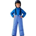 thumbnail image 4 of CPNG Boys and Girls Shoulder Straps Cotton Pants Waterproof Snow Ski Pants Winter Outdoor Snowboard Bibs Snow Trouser(Blue,11-12 Years), 4 of 7