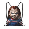 thumbnail image 1 of Zufioo Sac de Sport Imprimé Chucky Sac de Gym à Ficelles Lavable en Machine Sac à Dos à Ficelles Robuste pour Hommes Femmes-Petit, 1 of 6