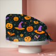 thumbnail image 5 of Kamentoy Women Halloween Witch Hat Halloween Print Ponytail Scrub Cap Soft Elastic Breathable Adjustable Work Hat For Fall Holiday Party Headwear For Women, 5 of 5